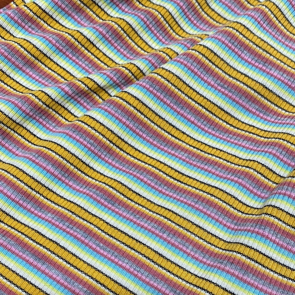 Striped Women’s Romper - Picture 4 of 4